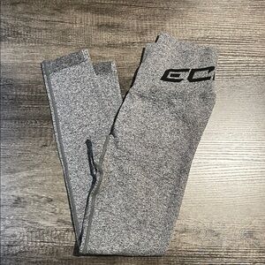ECHT Heather Gray Seamless High-Waist Leggings